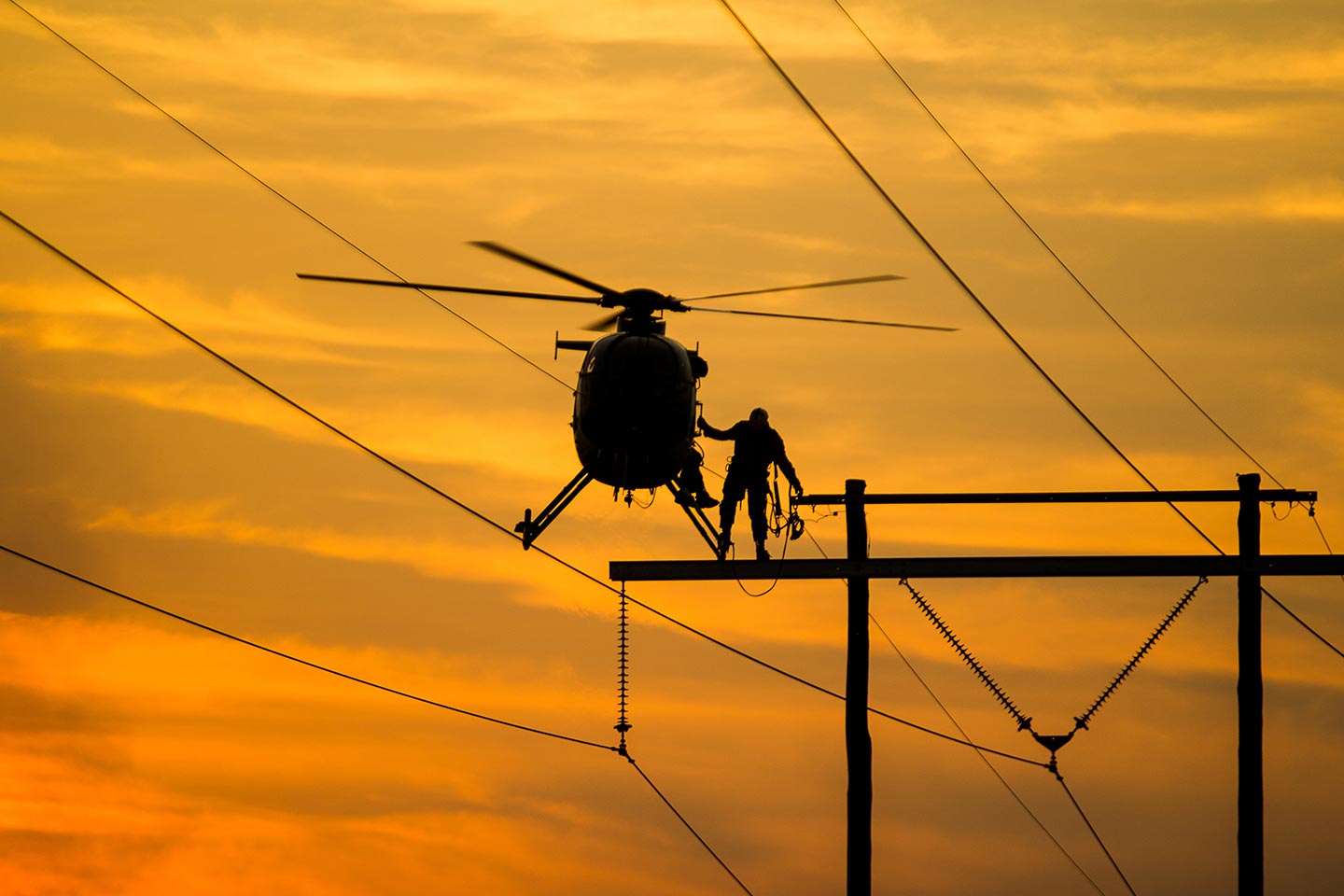 Salt Lake City Transmission Line Helicopter Services